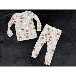 Milkberry Bamboo Pajamas - HALLOWEEN SPOOKY 2-Piece PJ Set 18m